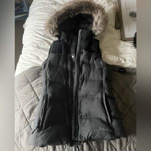 Down filled puffer vest